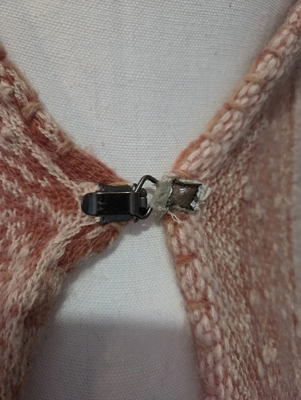 Free People Pink Boho Hooded Sweater Vest Cardigan | XS/S